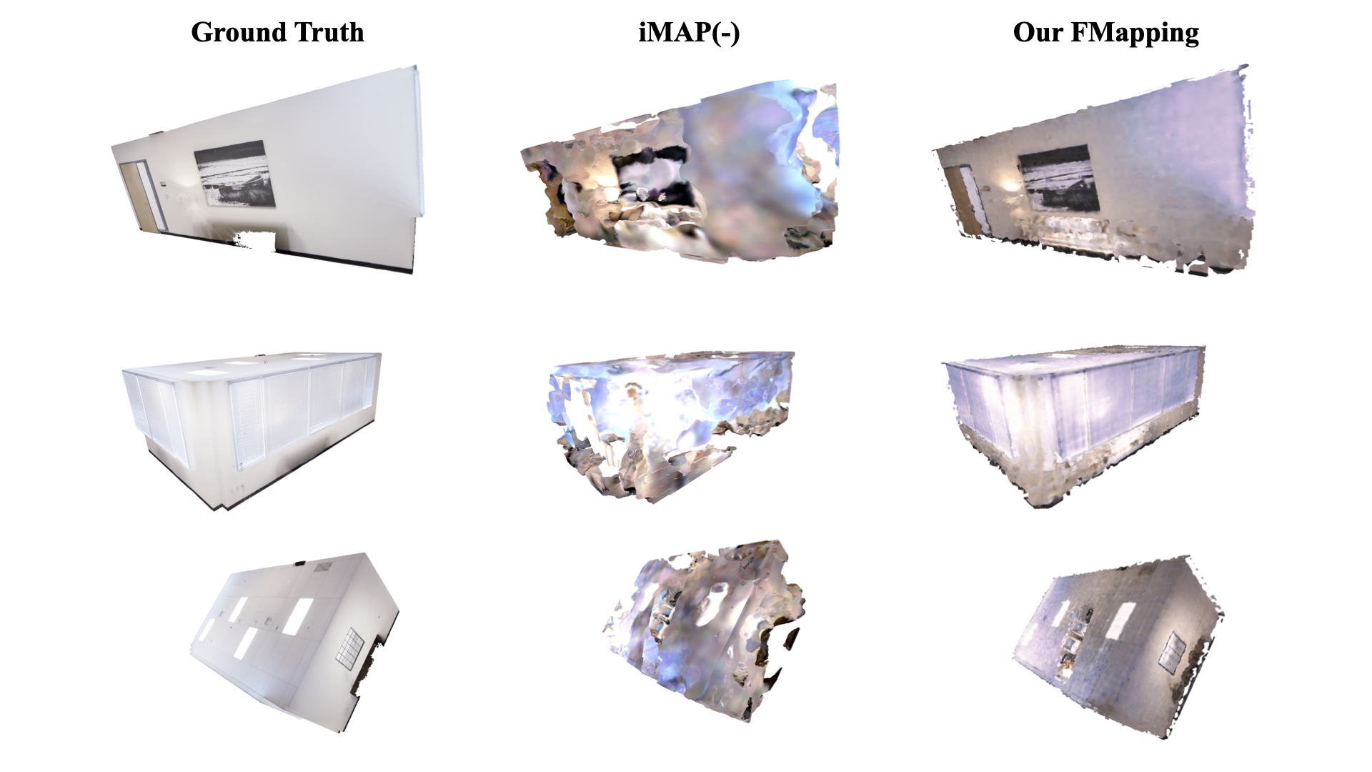 FMapping: Factorized Efficient Neural Field Mapping for Real-Time Dense RGB SLAM